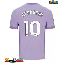 Camisa de Futebol Brighton Georginio Rutter #10 Equipamento Secundário 2025-26 Manga Curta